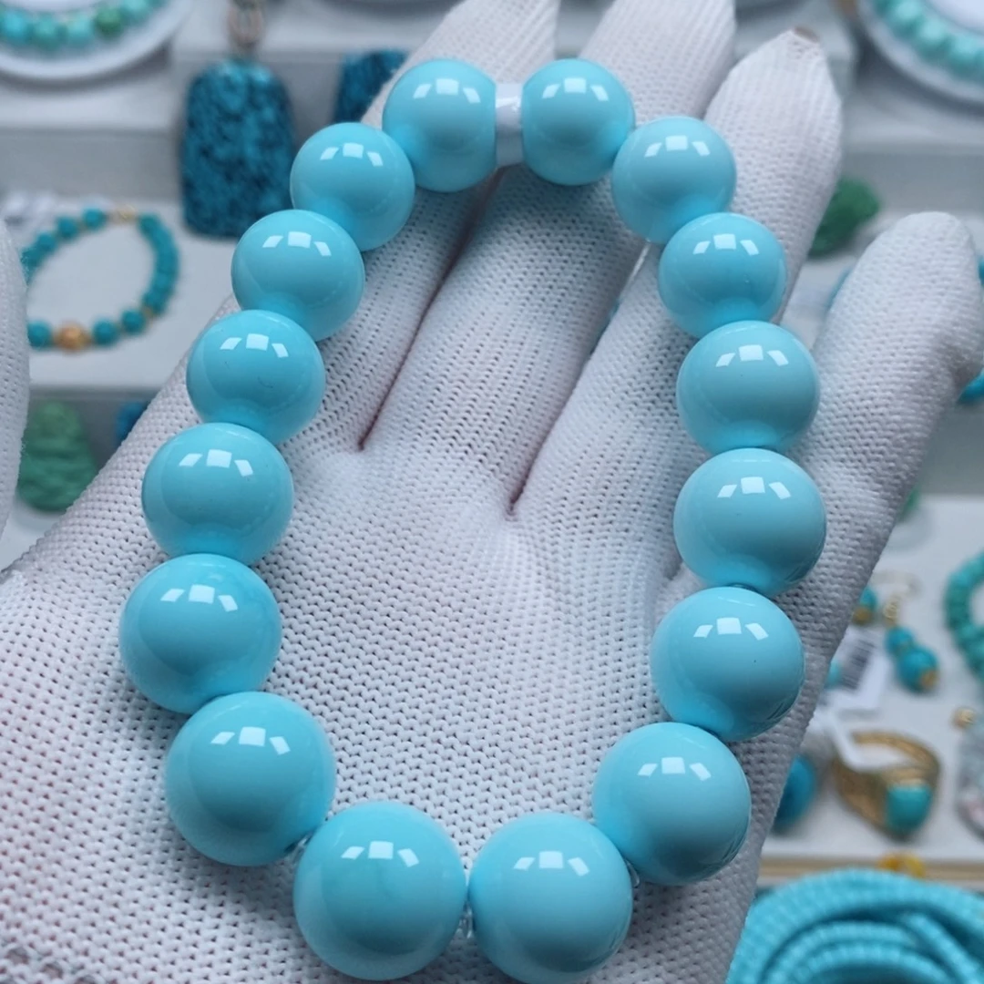 未镶嵌绿松石手链