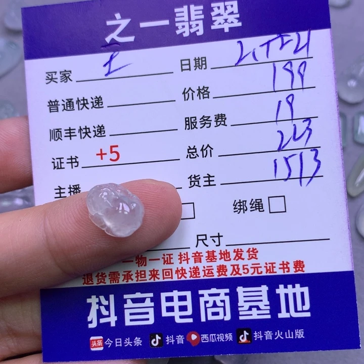 翡翠颈饰未镶嵌王****）