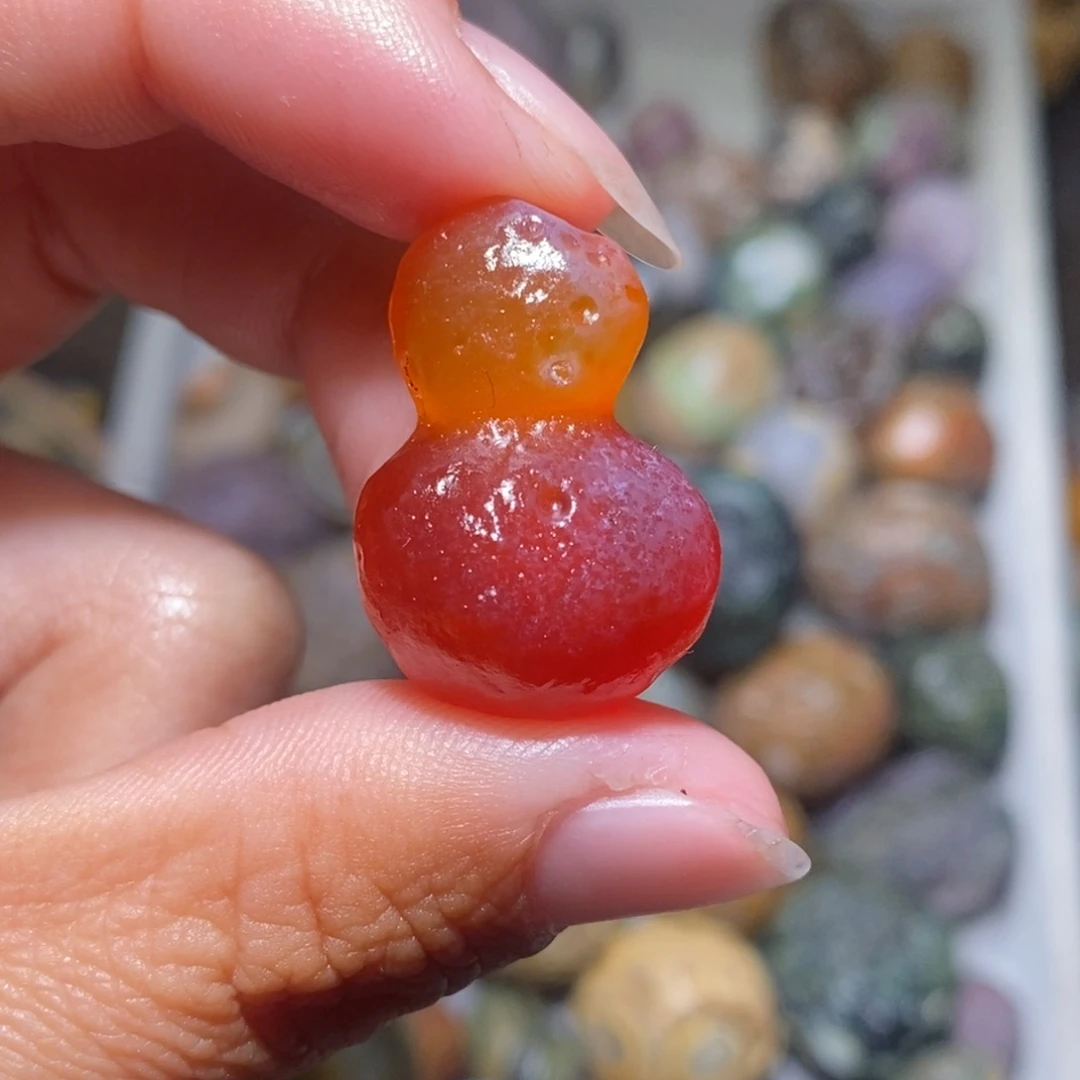 未镶嵌玛瑙/玉髓珠宝半成品