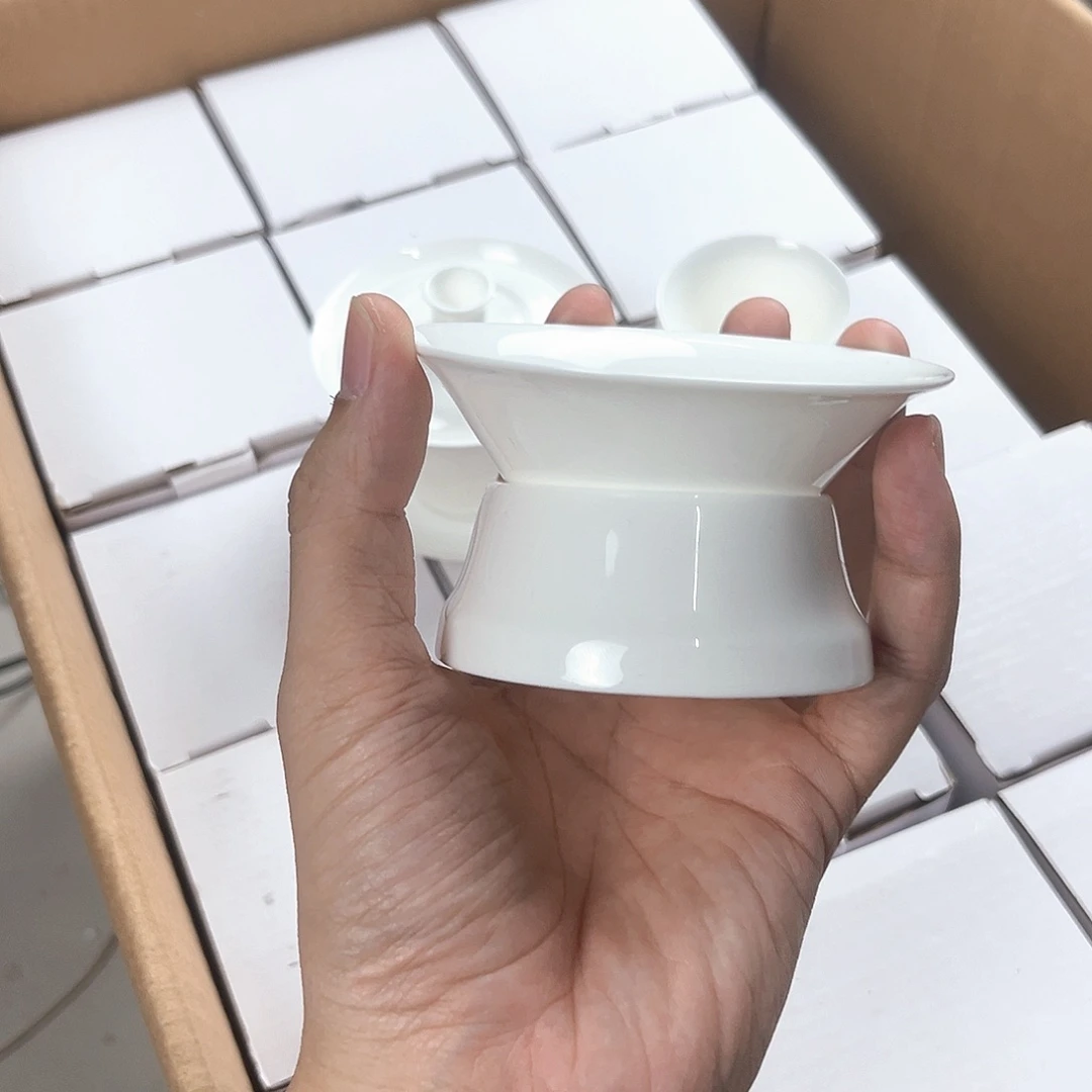 星***升单独一个茶漏骨瓷超薄胎
