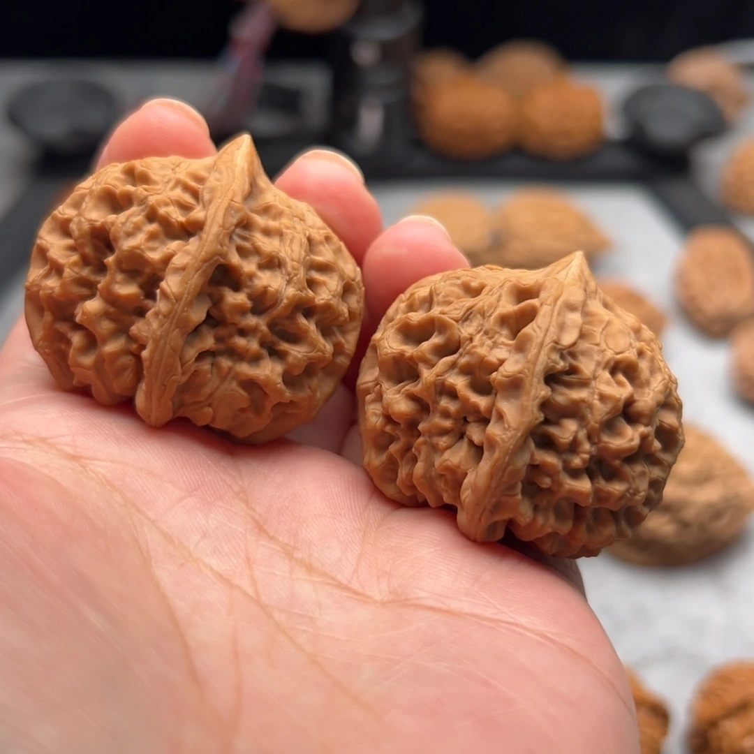 吊坠文玩核桃太行龙纹【3804】38.41.38