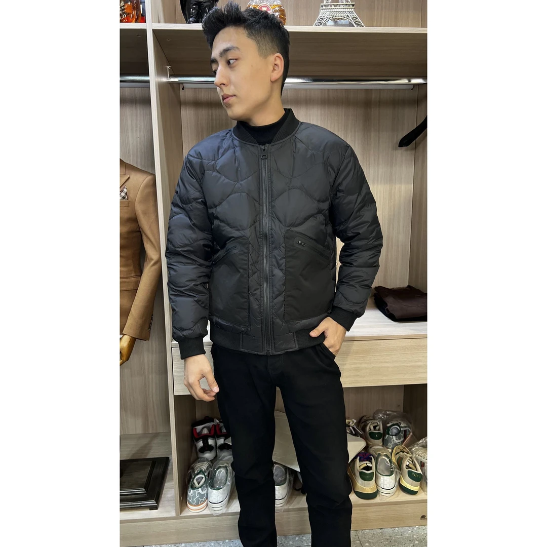 棒球领棉衣男士冬季2024新款爆款加厚棉服外套男装轻薄棉袄子5891