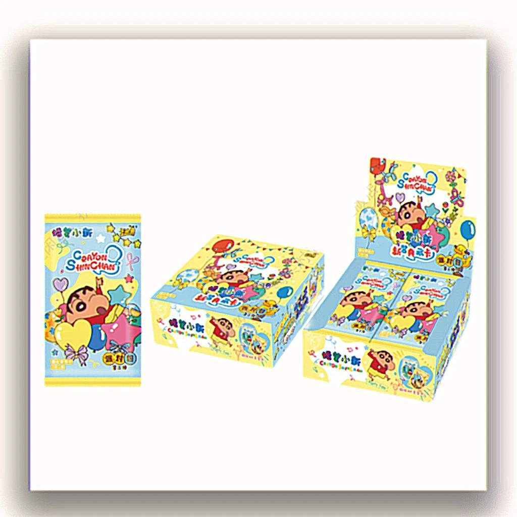 【猫猫·平拆】蜡笔小新派对包第二弹收藏卡牌盲盒代拆