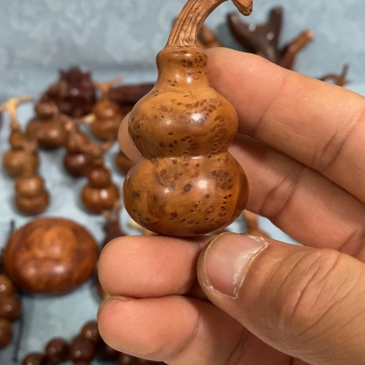 木如*麻梨疙瘩手工雕刻葫芦