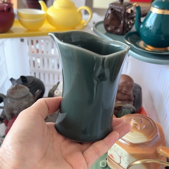 微瑕陶瓷茶具茶杯茶壶