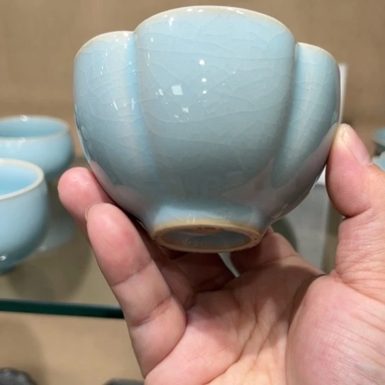 瓷片陶瓷茶具汝瓷茶具