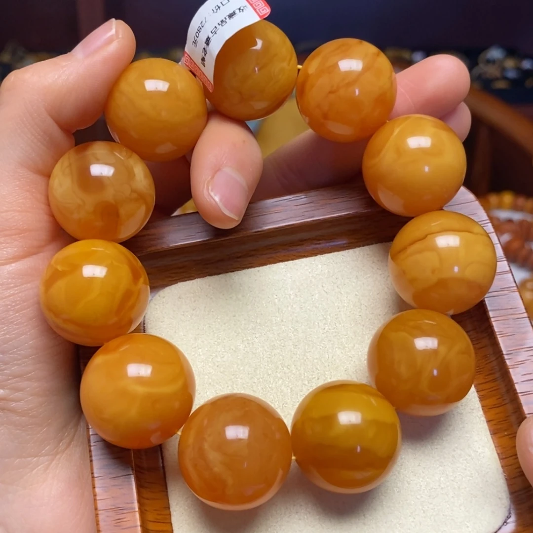 【闪购商品】蜜蜡手链未镶嵌手串