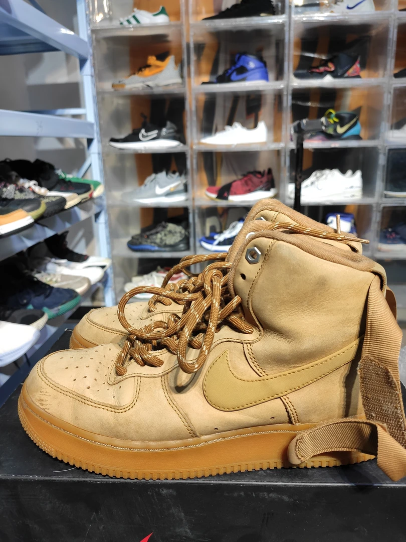 E42码Nike Air Force 1 Flax 高帮 板鞋