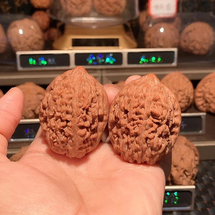 文玩核桃把件蒜头