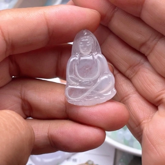 皓***月翡翠未镶嵌颈饰翡翠