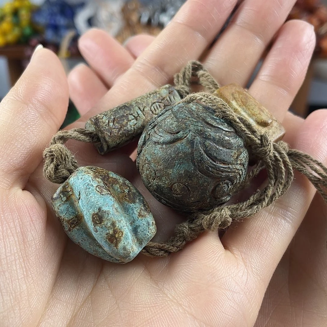 玛瑙/玉髓未镶嵌车挂