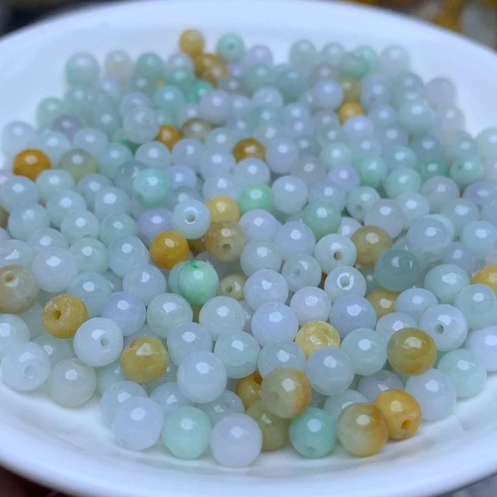 【闪购商品】翡翠手链未镶嵌卡5.2冰三彩100个