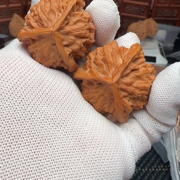 吊坠文玩核桃盘山三棱39尺福利