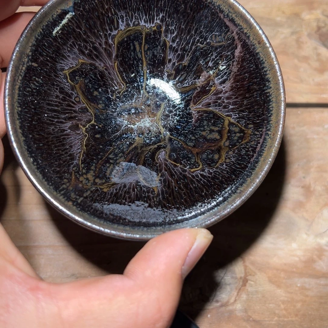 茶盏老表精选柴烧488