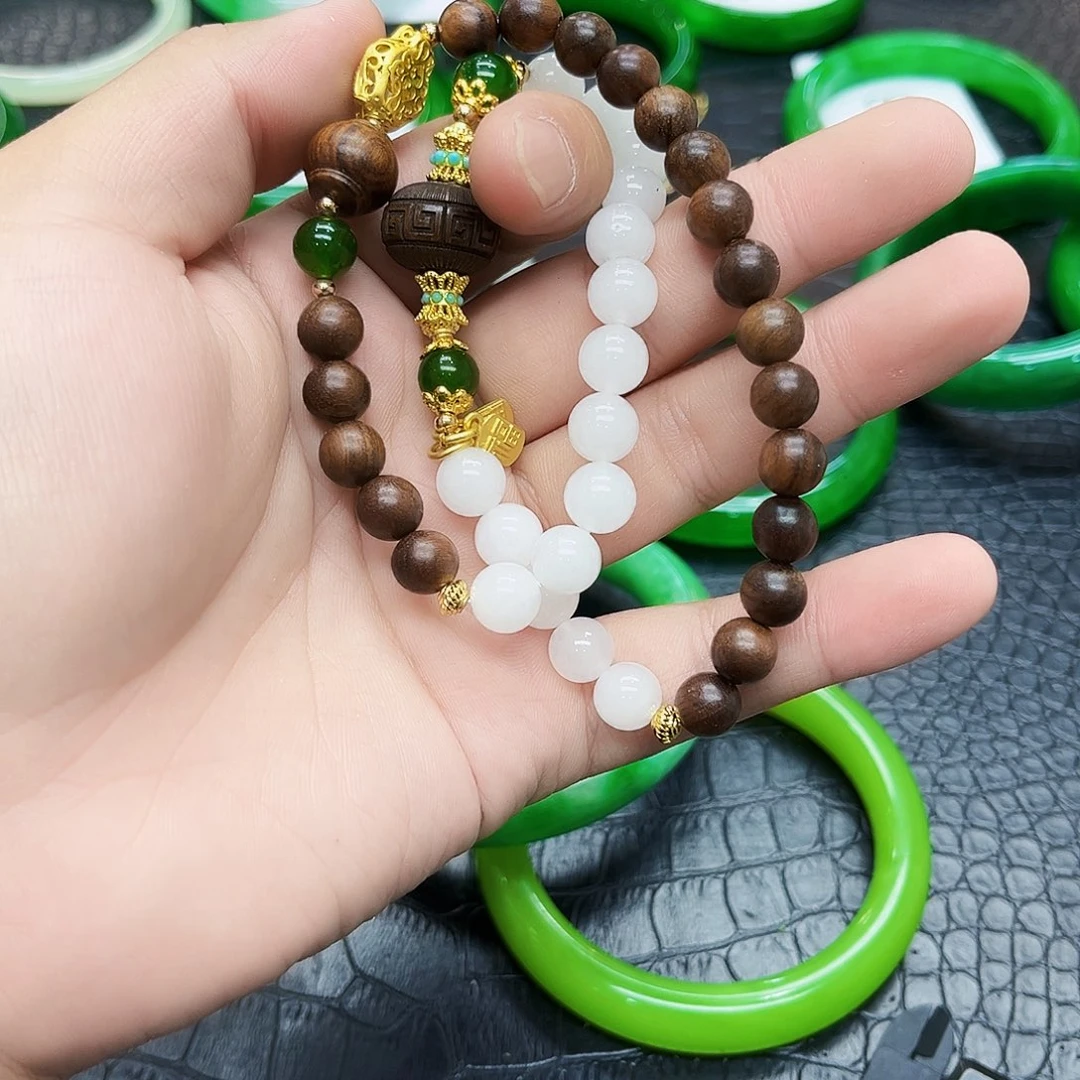 翡翠手镯未镶嵌手链