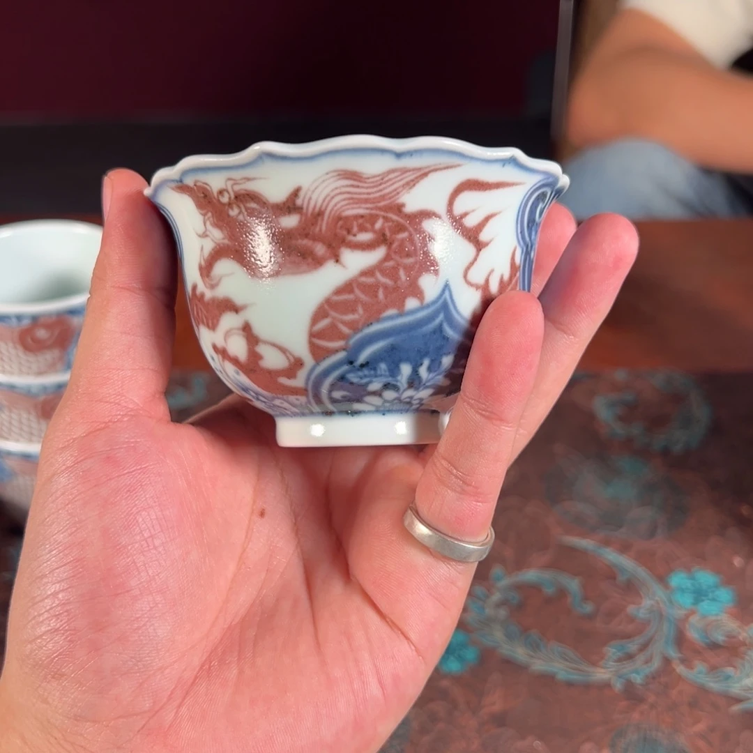 杯景德镇手绘陶瓷