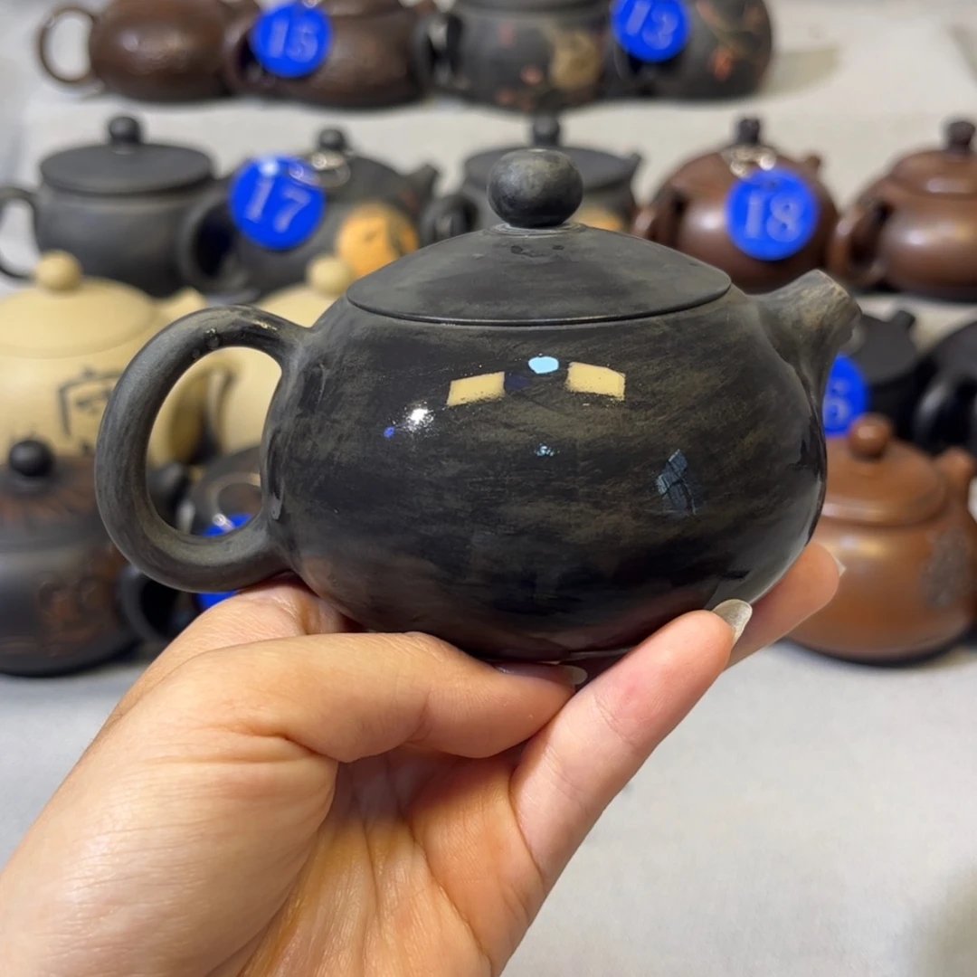 【闪购商品】红泥 手磨壶 容量 190c c