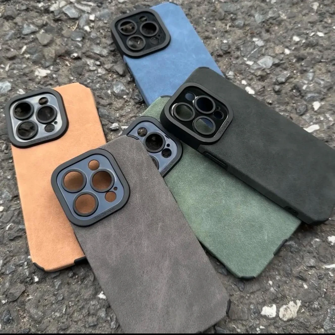 秋冬高级感翻毛皮适用苹果16promax手机壳16新款iphone15promax创