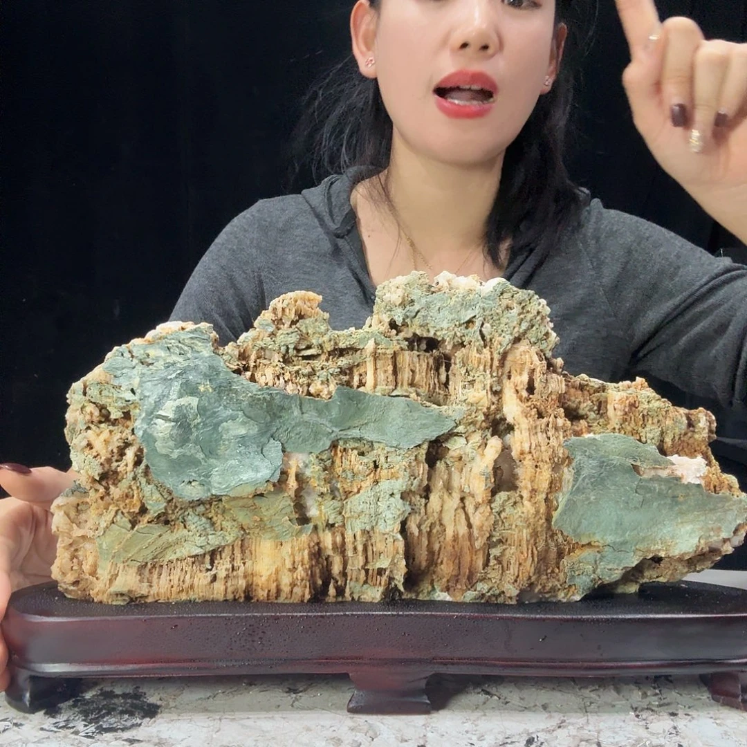 逐***流石头北宣石摆件0009