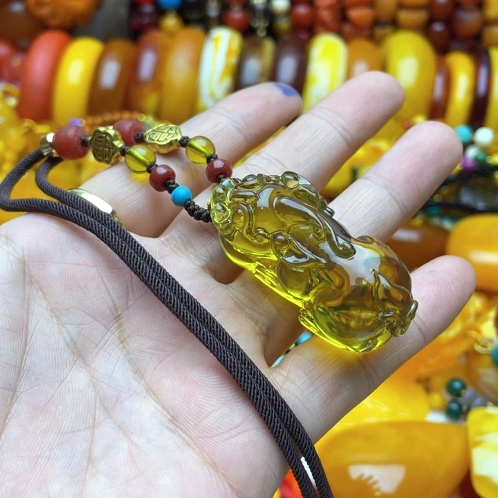 树脂制品29号锁骨链