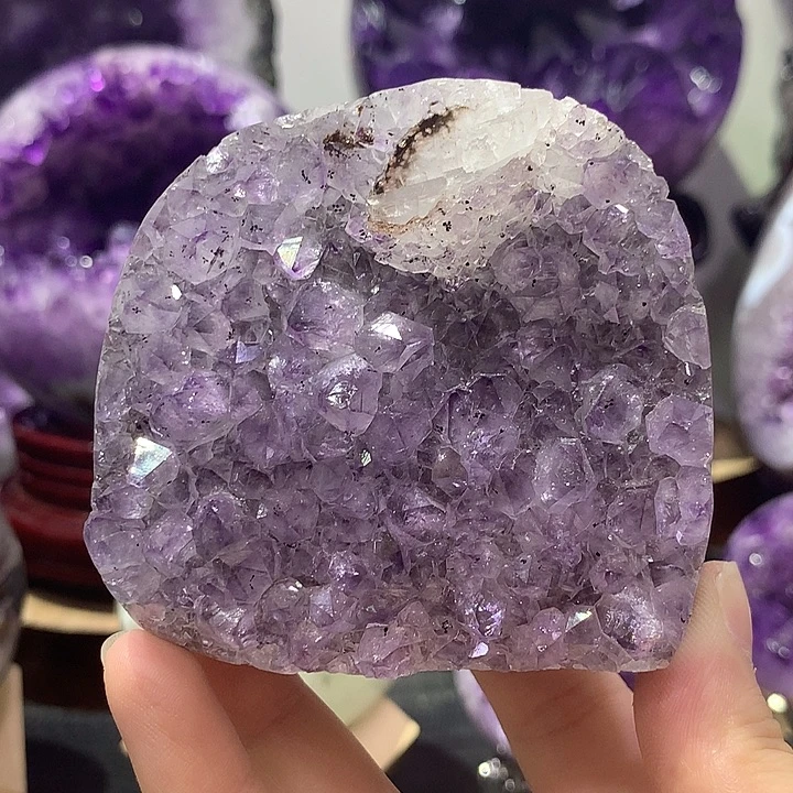 未镶嵌珠宝半成品紫晶