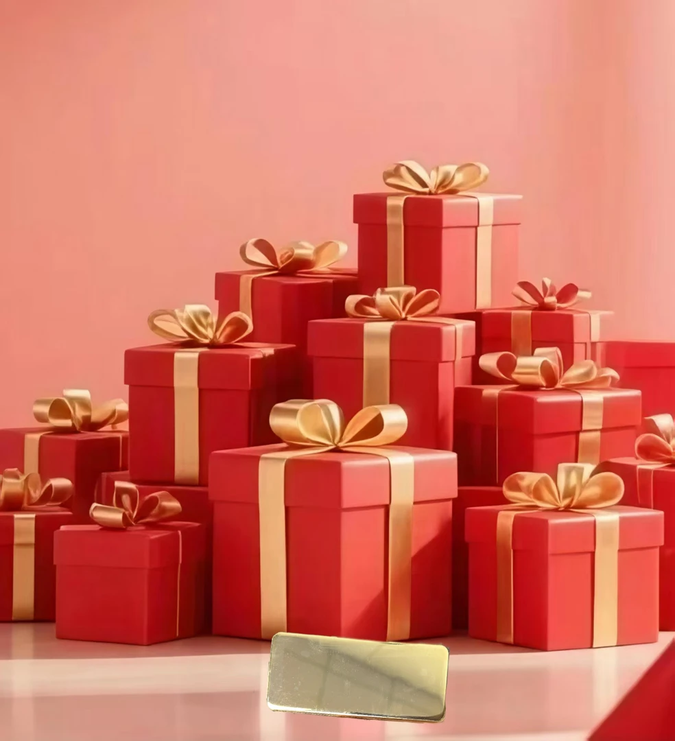 珍藏原创轻职风春节风格精品挂件礼盒-T444