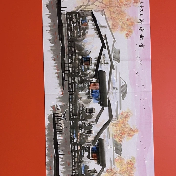 国画山水花鸟字画书画国画