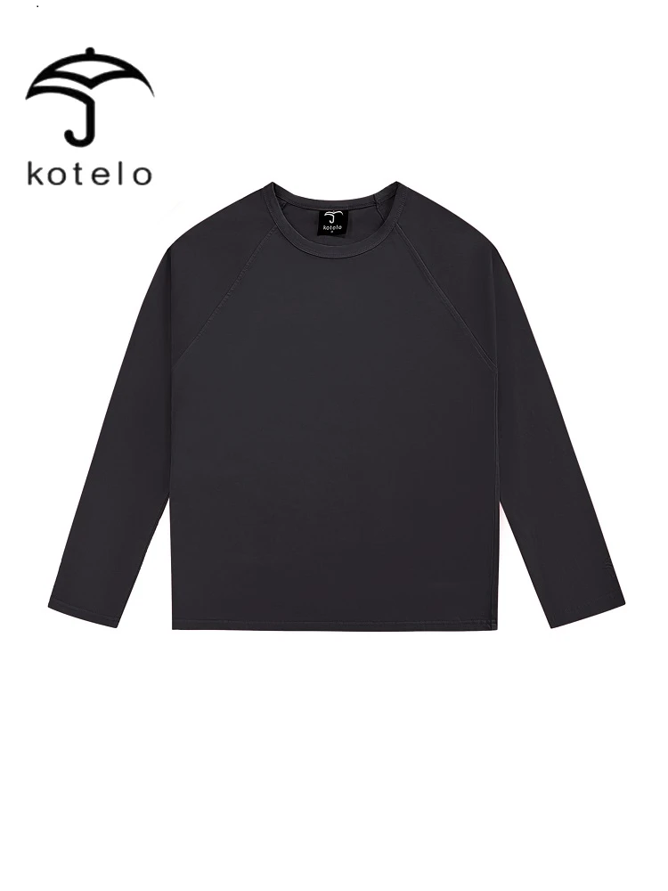Kotelo自制净版早秋纯棉长袖