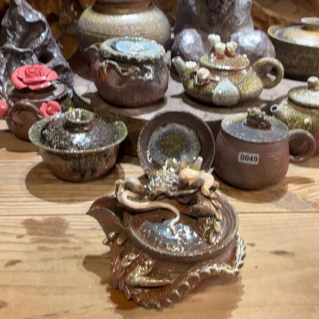 柴烧茶具福利茶具