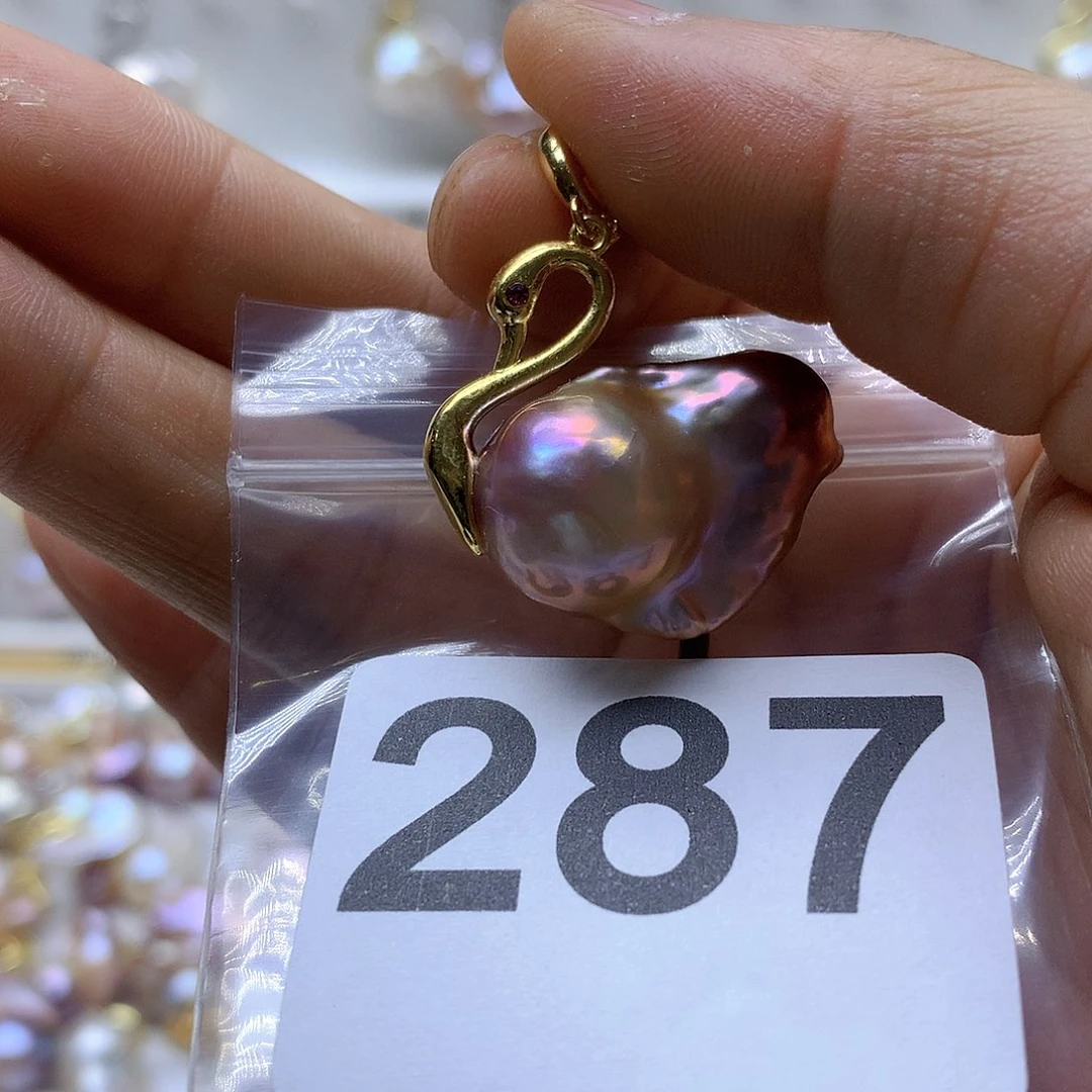 淡水珍珠未镶嵌颈饰287