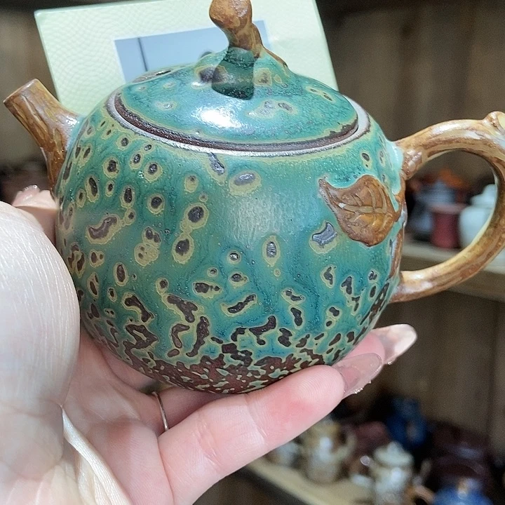 柴烧老岩泥高端茶器