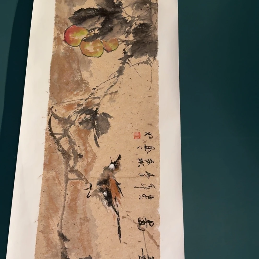 国画溥老师作品画作