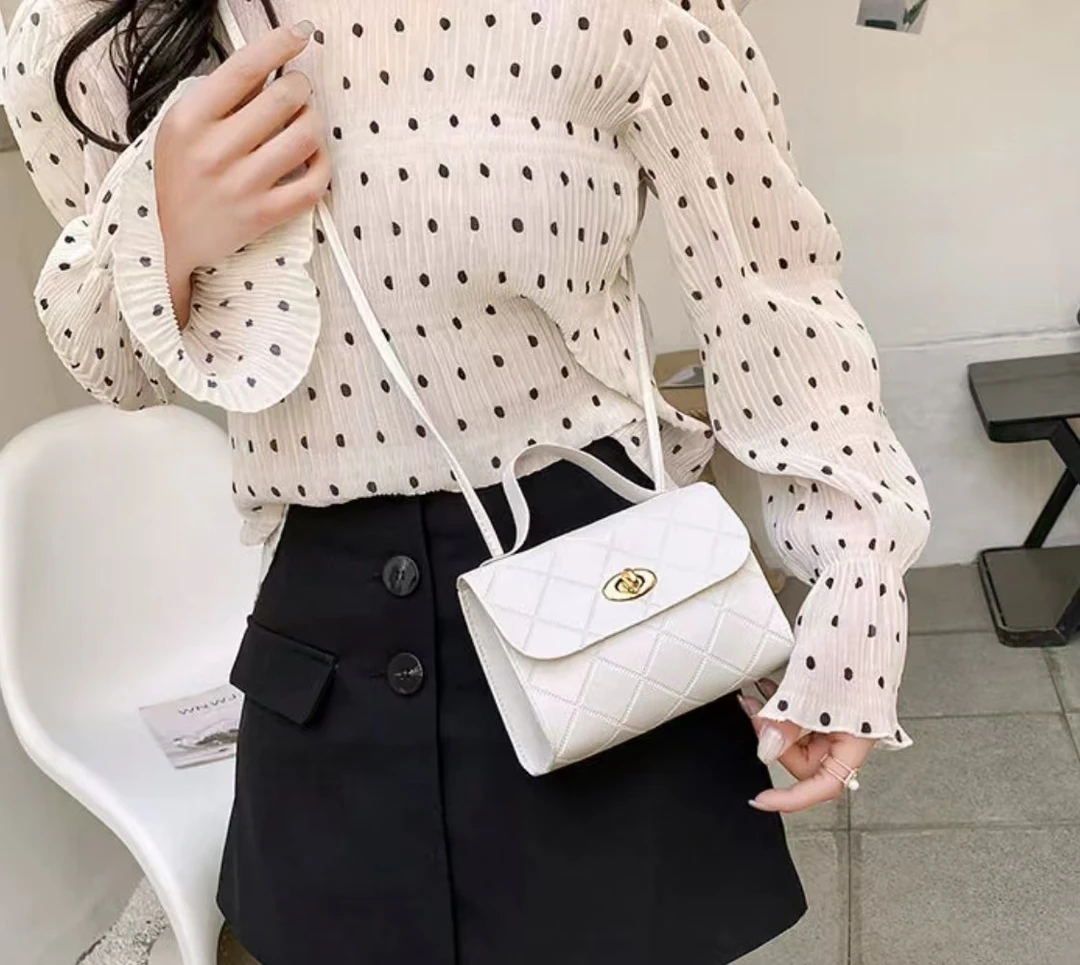 【小号】新款时尚女包斜挎托特包