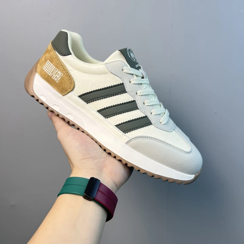 新款透气休闲阿甘鞋时尚软底男士百搭轻便低帮男鞋