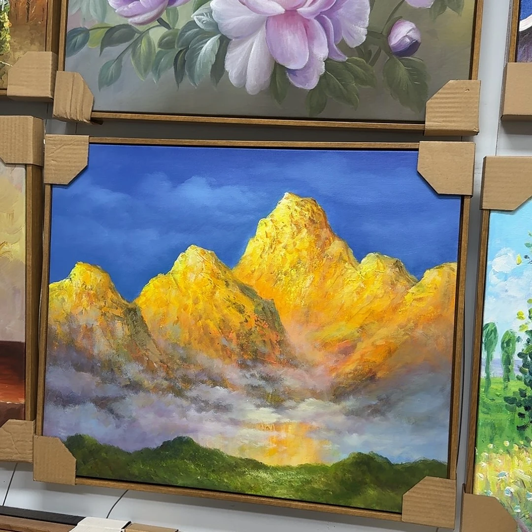 油画5060油画作品展作品展作品集