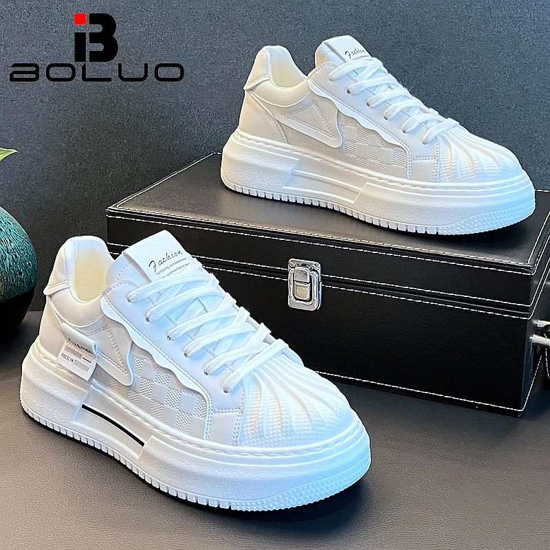 小白鞋男贝壳头板鞋潮流百搭休闲鞋2025夏季男鞋青年学生低帮鞋潮