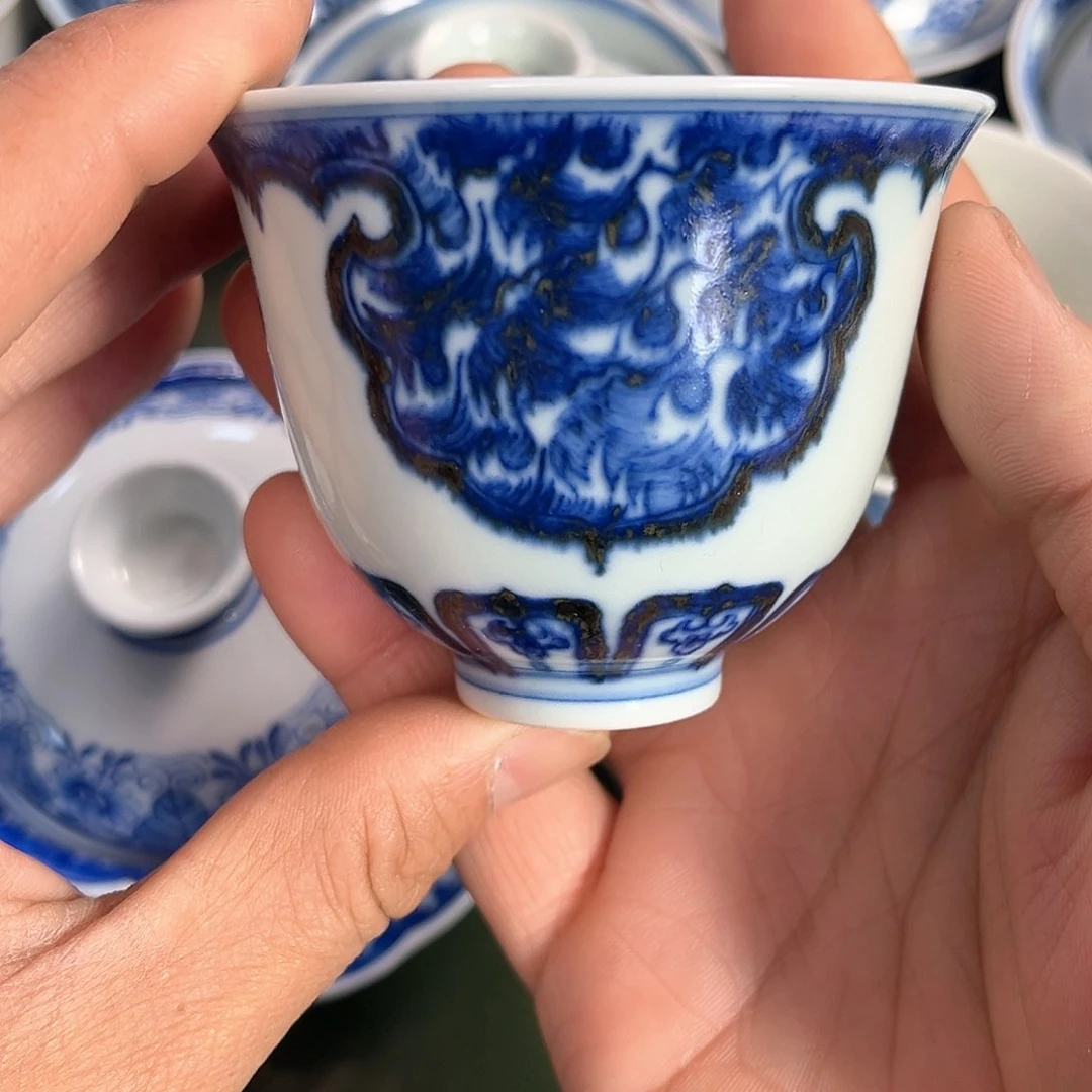 杯青花瓷器青花瓷器