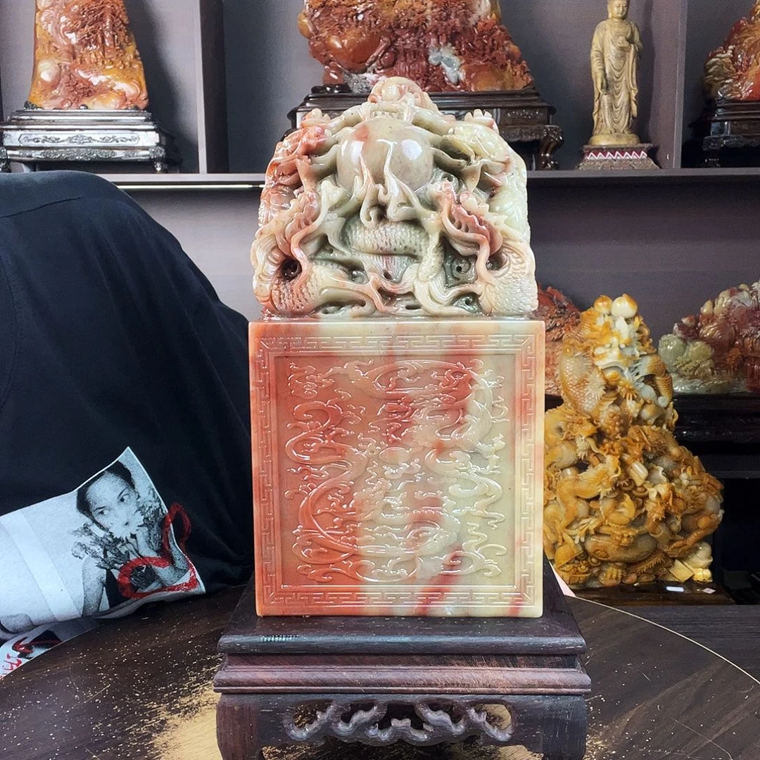 南***庐寿山石印石。。。。。。。。