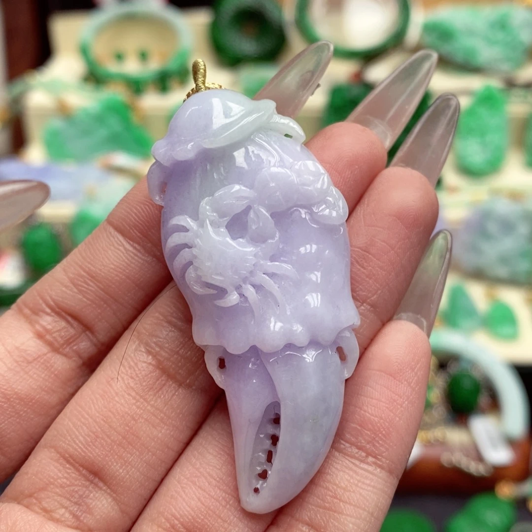 颈饰未镶嵌翡翠翡翠吊坠