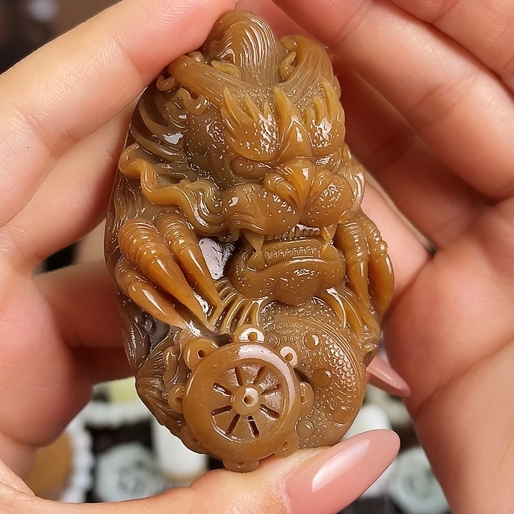 黑***米和田玉未镶嵌颈饰