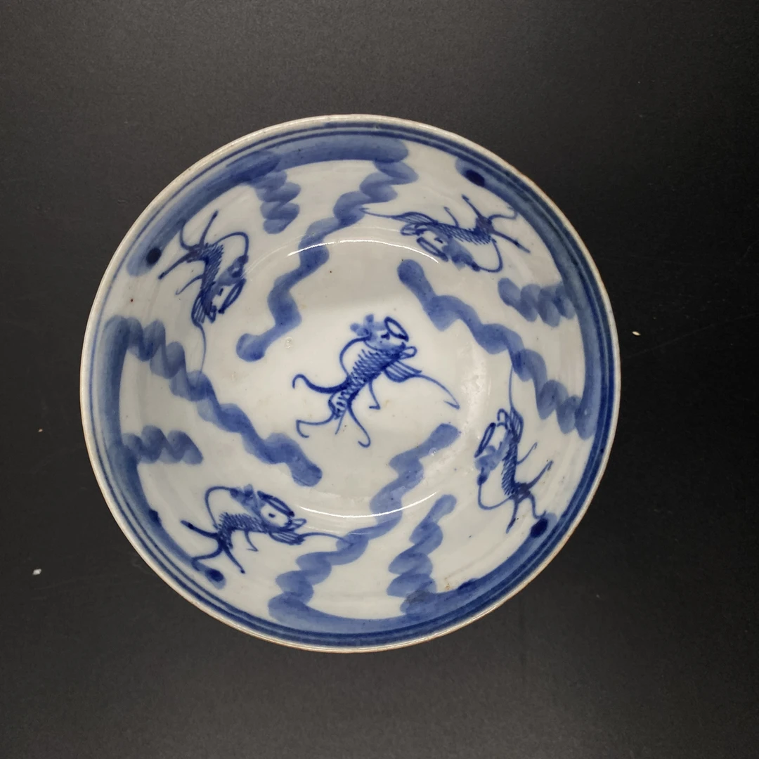 荣丰/清光绪外紫金内青花茶圆/20241202017