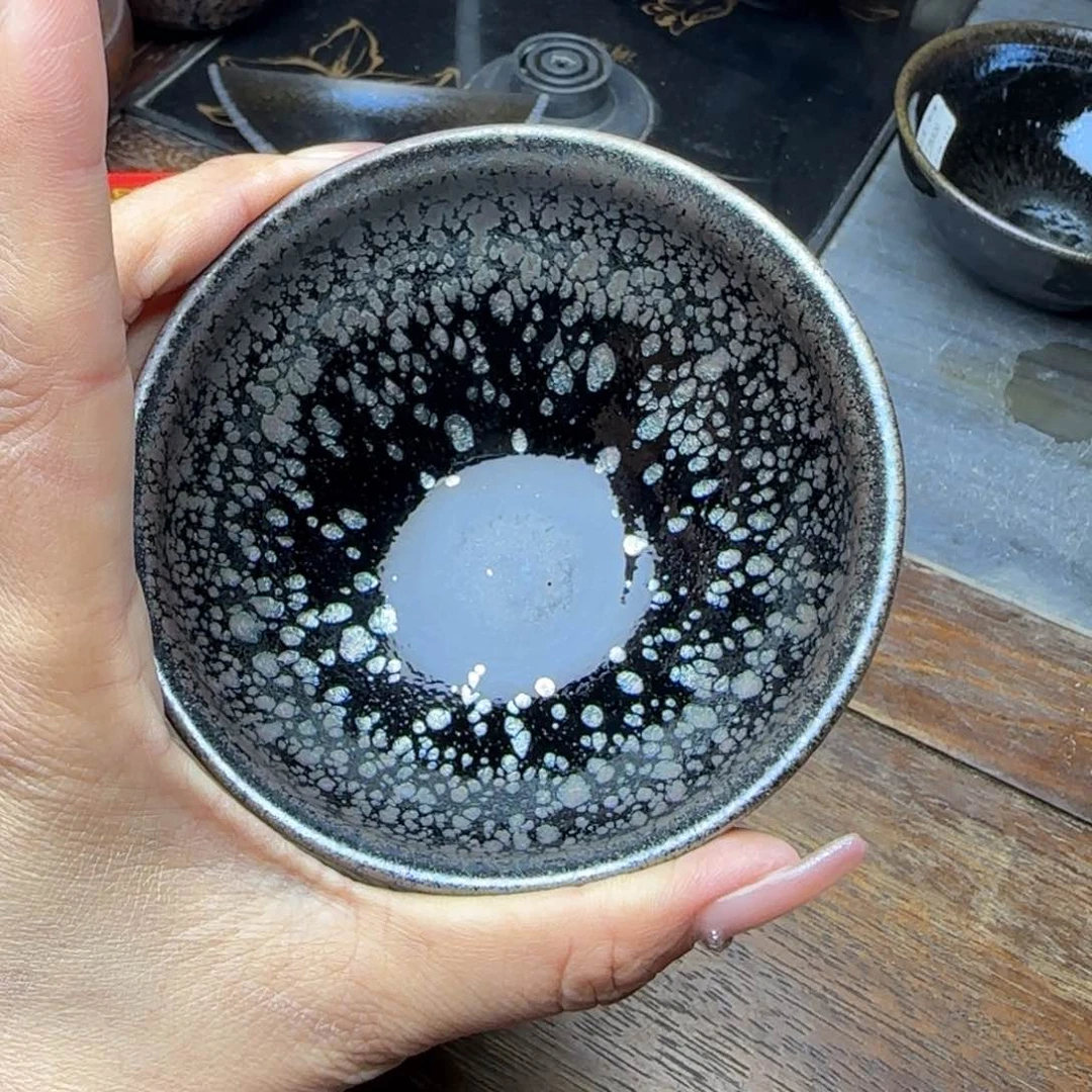 茶盏麦*玲珑茶器主人杯