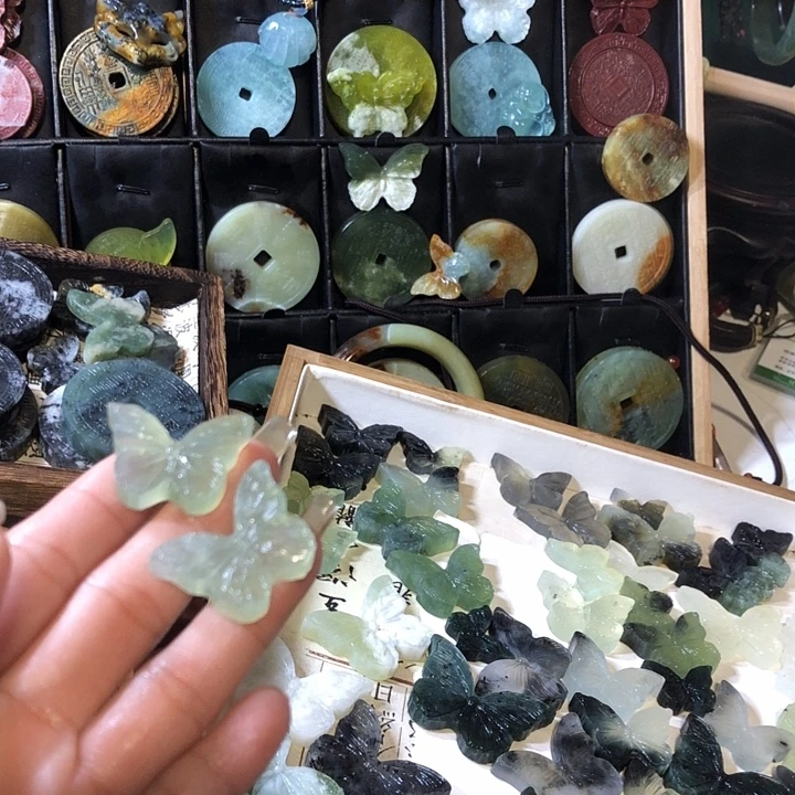 未镶嵌岫玉岫玉挂件