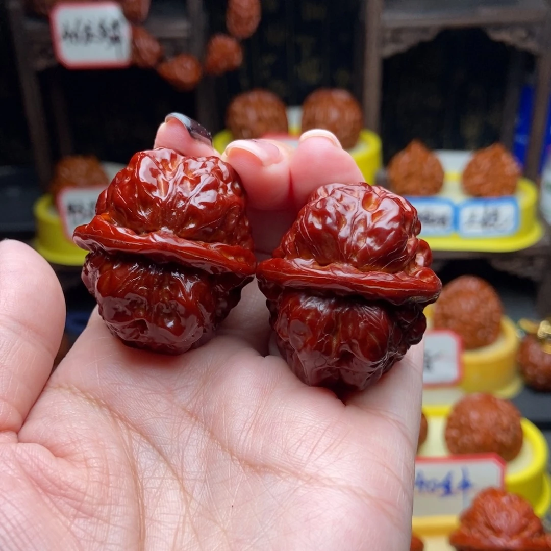 吊坠文玩核桃36三角蛙