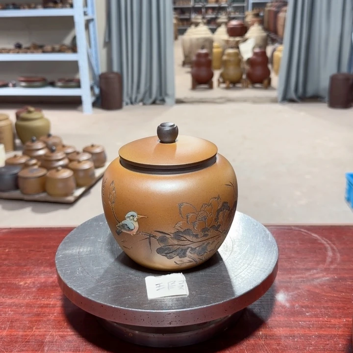 茶叶罐紫砂。。。。。。。。。。
