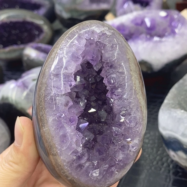 未镶嵌珠宝半成品紫晶
