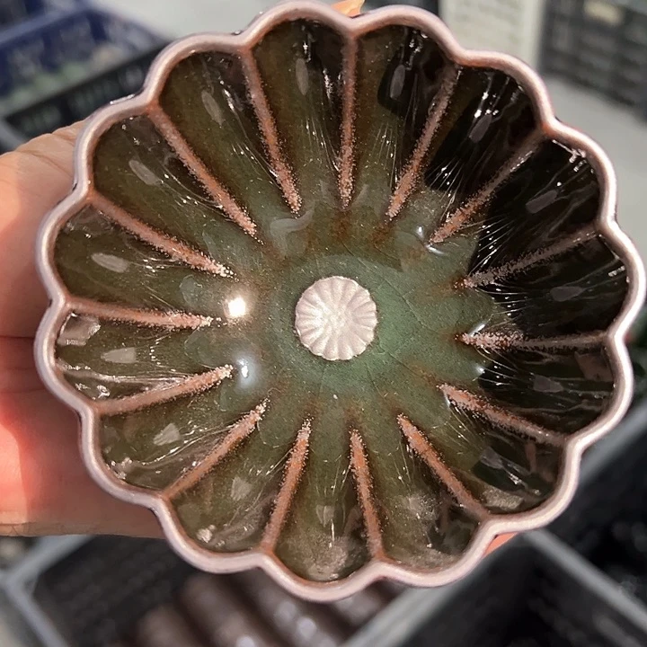 龙泉云间青瓷小米茶器