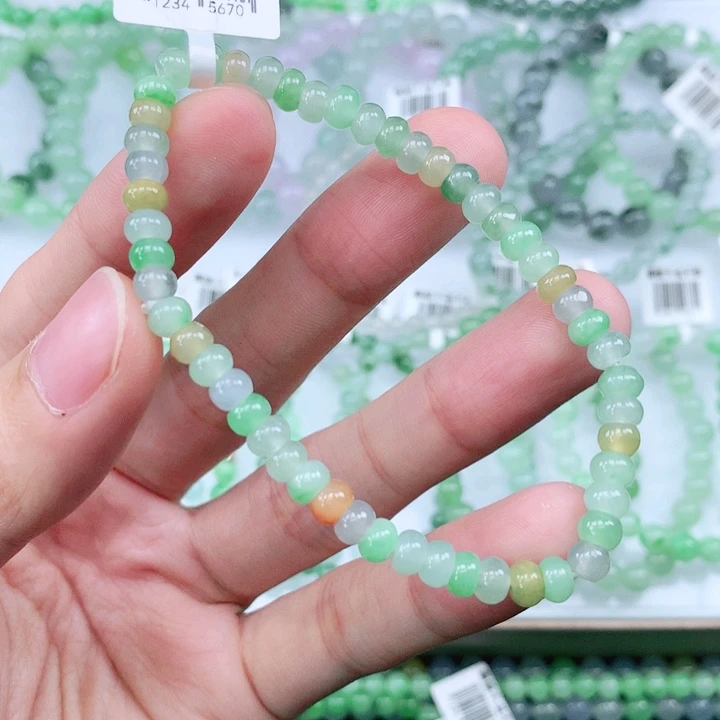 未镶嵌手链翡翠翡翠