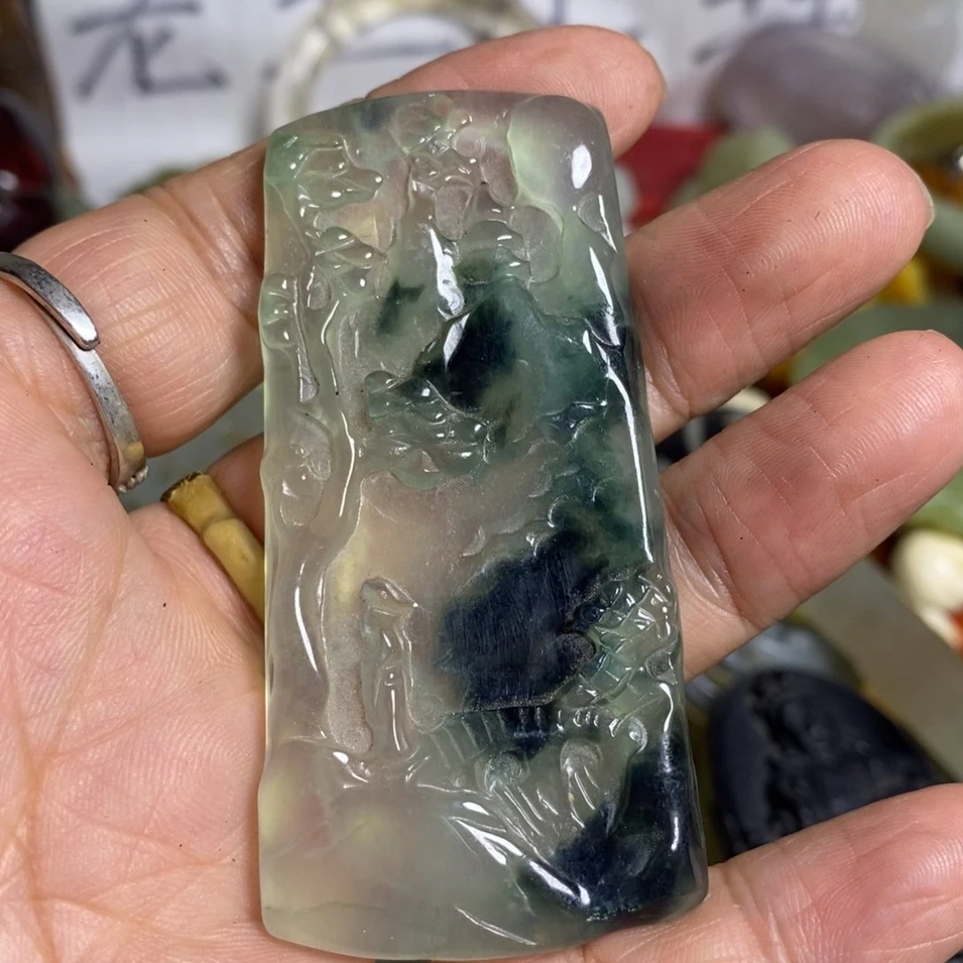 滴血莲花菩提吊坠