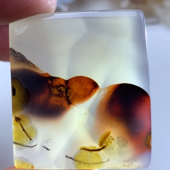 玛瑙/玉髓颈饰未镶嵌用****2